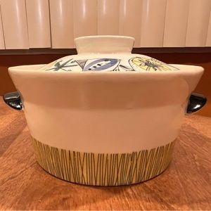 Stavinger Flint Mid Century Flamingo Casserole Dish